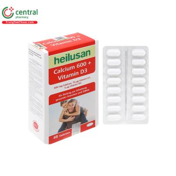 Heilusan Calcium 600 + Vitamin D3
