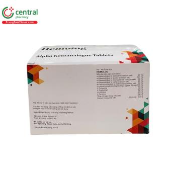 Thuốc Hemolog - Điều trị bệnh về rối loạn chuyển hóa protein ở bệnh ...