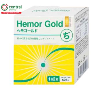Hemor Gold là thuốc gì? Hemor Gold JpanWell giải pháp cho người bị trĩ