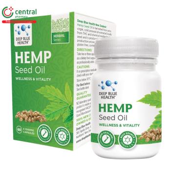 Hemp Seed Oil Deep Blue Health 