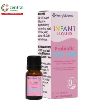 Henry Blooms Infant Liquid Probiotic Colic Eaze