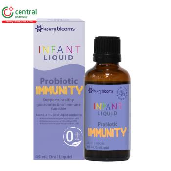 Henry Blooms Infant Liquid Probiotic Immunity