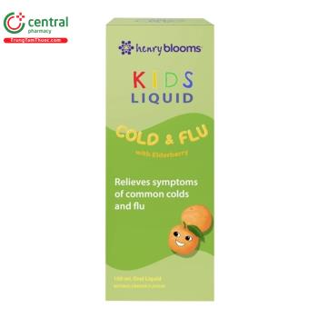 Henry Blooms Kids Liquid Cold and Flu