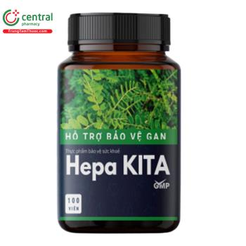 Hepa Kita hỗ trợ tăng cường chức năng trên gan, bảo vệ và giải độc gan