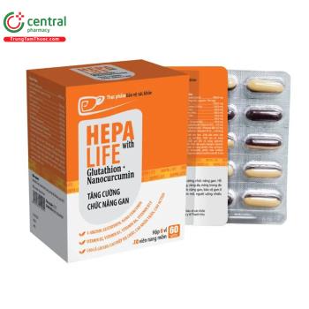 Hepa Life With Glutathion + Nanocurcumin