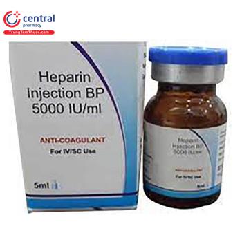 Heparin Injection BP 5000IU/ml