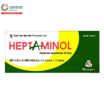 Heptaminol Mekophar 187,8mg
