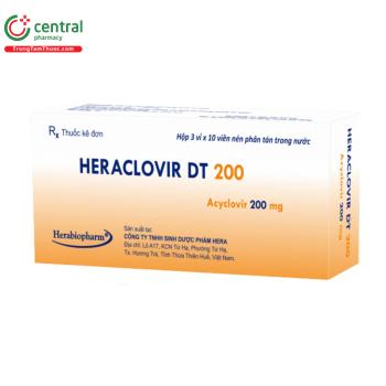 Heraclovir DT 200mg