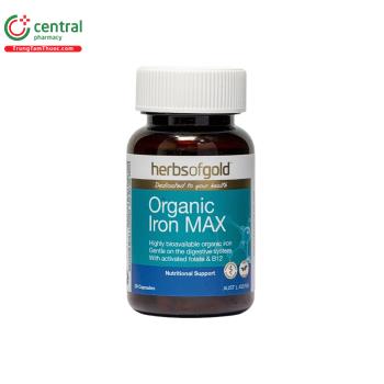 Herbs of Gold Organic Iron MAX