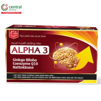 Hoạt huyết dưỡng não Alpha 3