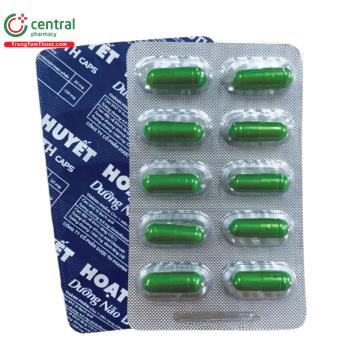 Thuốc Hoạt huyết dưỡng não DTH Caps phòng và điều trị rối loạn tiền đình.