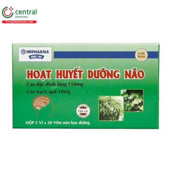 Hoạt Huyết Dưỡng Não HDPHARMA