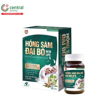 Hồng Sâm Đại Bổ New Life
