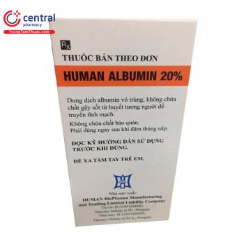 Human Albumin 20% BioPlazma 100ml