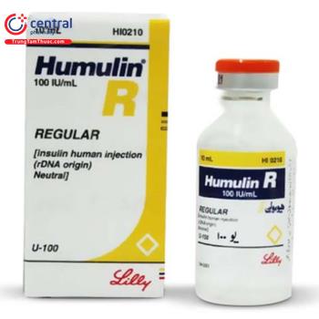 Humulin R 100IU/1ml