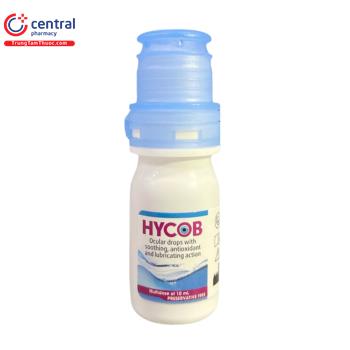 Nước mắt nhân tạo Hycob 10ml - Giải pháp cho mắt khô yếu, nhạy cảm