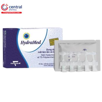 HydraMed 0.2 % - Nước mắt nhân tạo gấp đôi sự bảo vệ cho đôi mắt sáng