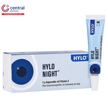 [CHÍNH HÃNG] Mỡ tra mắt Hylo Night 5g - giảm tình trạng khô mắt