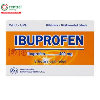 Ibuprofen 400mg Khapharco