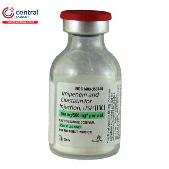 Thuốc tiêm Imipenem and Cilastatin for Injection USP 500mg