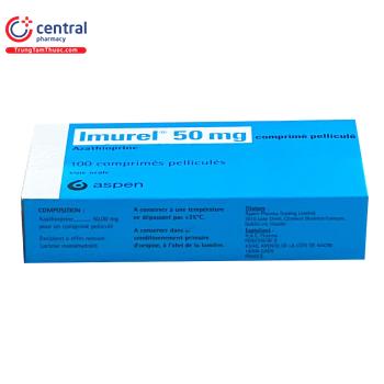 [CHÍNH HÃNG] Thuốc Imurel 50mg - Thuốc điều trị lupus ban đỏ