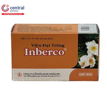 Thuốc đại tràng Inberco: công dụng, liều dùng, giá bán