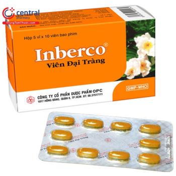 Thuốc đại tràng Inberco: công dụng, liều dùng, giá bán