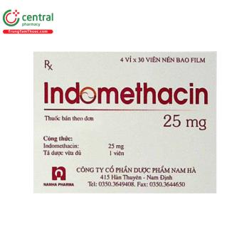 Indomethacin 25mg NamHa Pharma