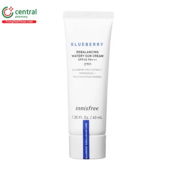 Innisfree Blueberry Rebalancing Watery Sun Cream SPF45 PA+++