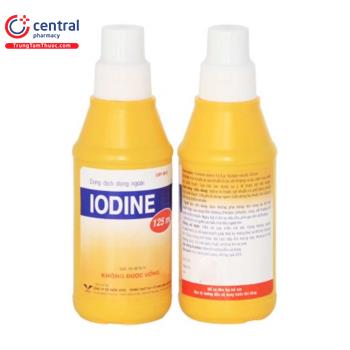 Iodine 125ml Bidiphar