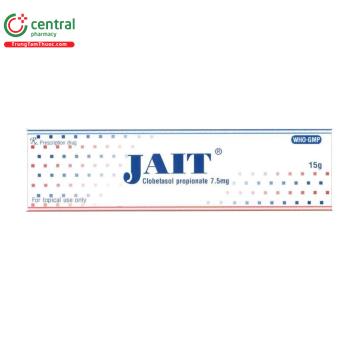 Thuốc Jait 7,5mg (Clobetasol propionate) điều trị viêm da dị ứng