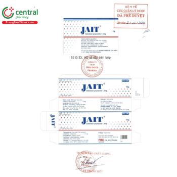 Thuốc Jait 7,5mg (Clobetasol propionate) điều trị viêm da dị ứng
