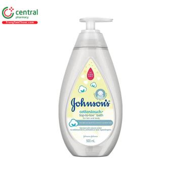 Johnson's Cottontouch Top-To-Toe Bath 500ml