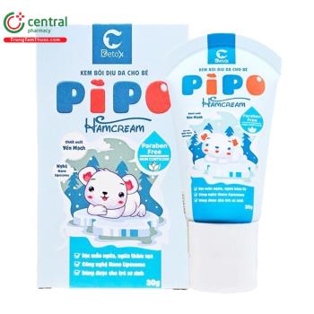 Kem bôi dịu da cho bé Pipo Hamcream