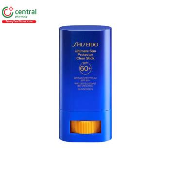 Kem chống nắng dạng thỏi Shiseido Ultimate Sun Protector Clear Stick SPF 60+