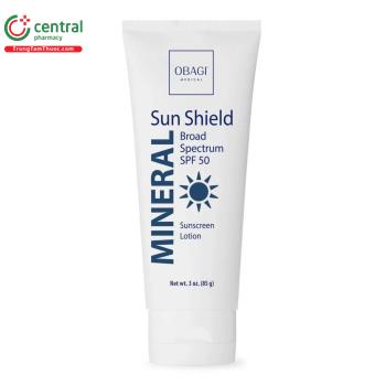 Kem chống nắng vật lý Obagi Mineral Sunshield Broad Spectrum SPF 50 85g