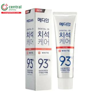 Kem đánh răng của Hàn Quốc Median màu trắng
