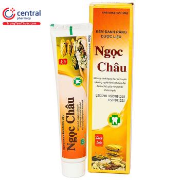 Kem đánh răng dược liệu Ngọc Châu 100g