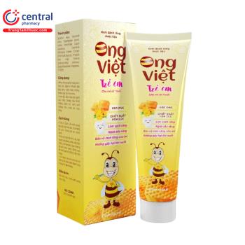 Kem đánh răng dược việt Ong Việt trẻ em