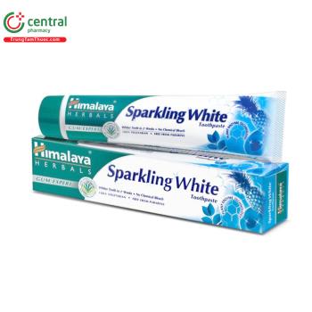 Kem đánh răng Himalaya Sparkling White