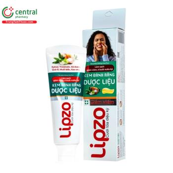 Kem đánh răng Lipzo Dược liệu