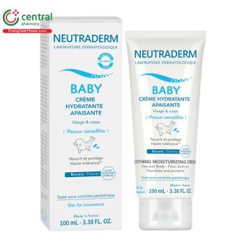 Kem dưỡng ẩm Neutraderm Baby Crème Hydratante Apaisante