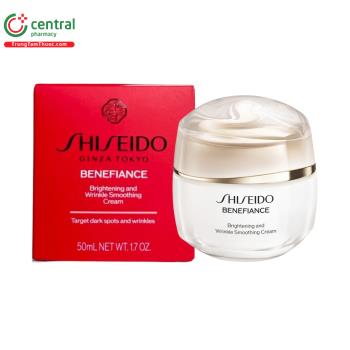 Kem dưỡng da Shiseido Benefiance Brightening and Wrinkle Smoothing Cream