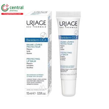 Kem dưỡng môi Uriage Bariéderm - Cica Lèvres Baume Protecteur 