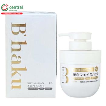 Kem ủ trắng B'haku Whitening Pack