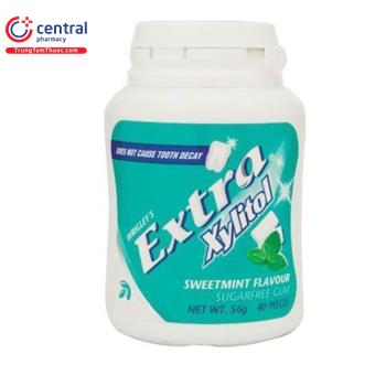 Kẹo cao su Wrigley's Extra Xylitol Sweet Mint