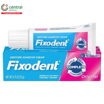 Keo dán răng giả Fixodent Original