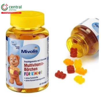 Kẹo gấu Đức Mivolis Multivitamin