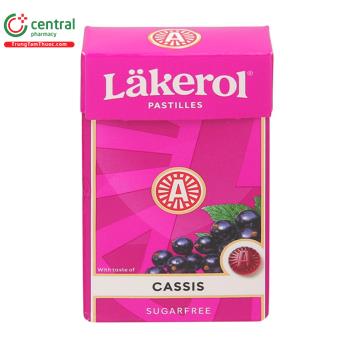 Kẹo Lakerol Cassis vị nho chuỗi ngọc