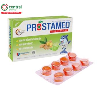 Kẹo ngậm chanh gừng Prostamed